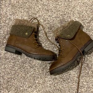 Coolway Bring sweater cuff boots, never worn